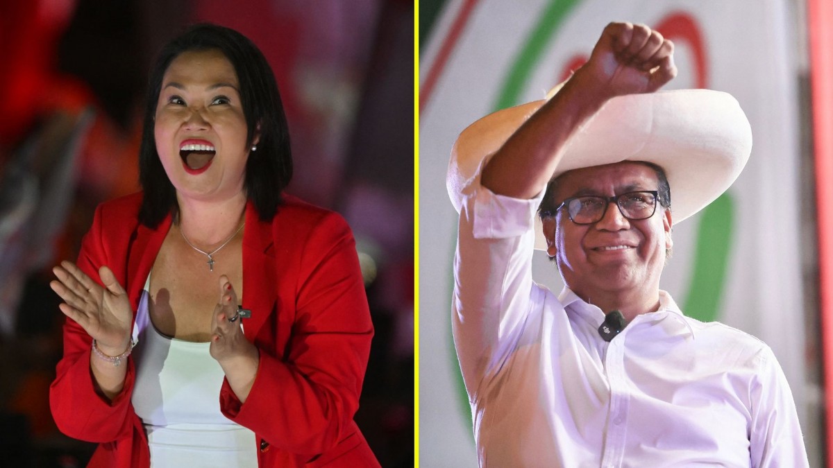 Con promesas de orden y cambio radical: Fujimori y Sánchez cierran campañas de cara a las elecciones en Perú