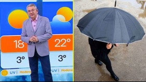 'Vamos a tener dos eventos de lluvias': Jaime Leyton anticipa precipitaciones en Santiago y advierte que una será más intensa