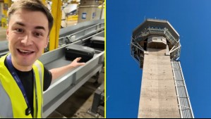 'Una verdadera ciudad en miniatura que nunca duerme': Youtuber muestra el 'lado oculto' del Aeropuerto de Santiago