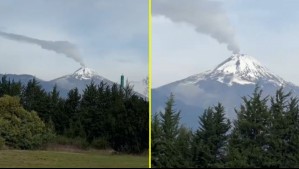 Sernageomin continúa con la vigilancia en tiempo real del volcán Villarrica: 'Pequeñas explosiones superficiales de baja energía'