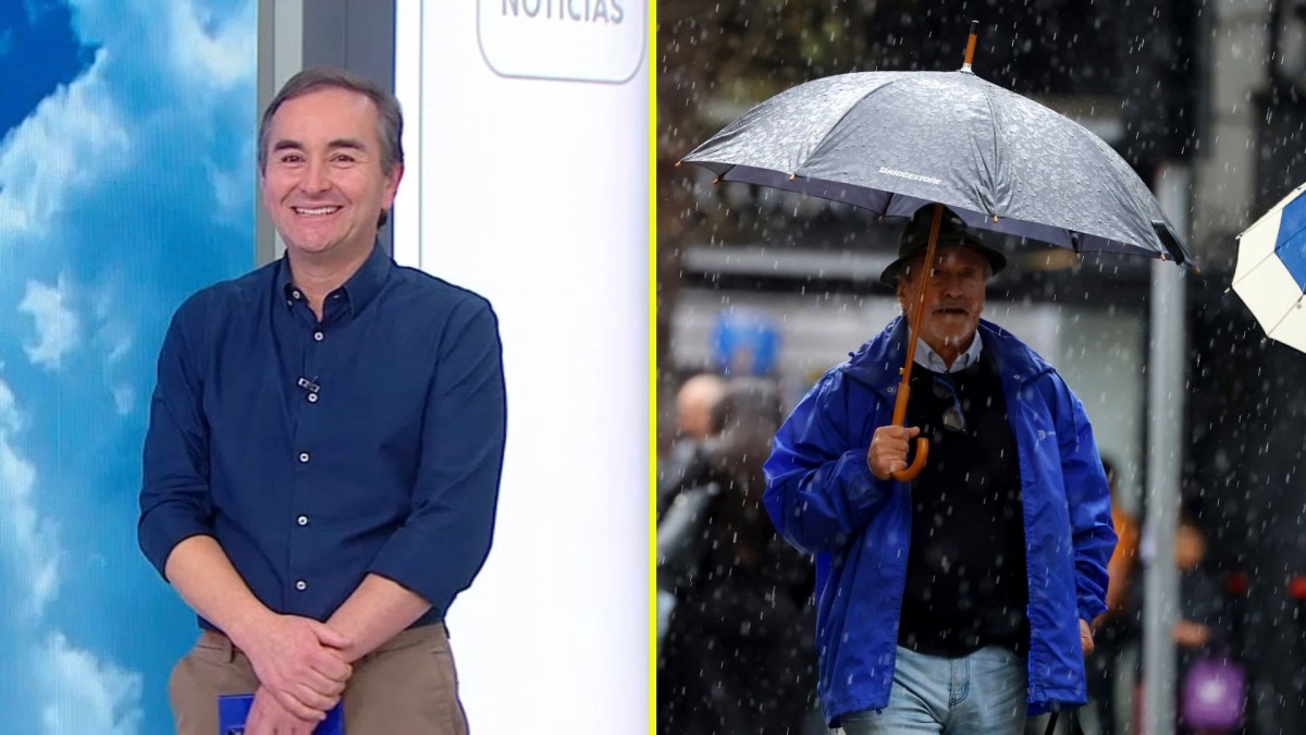'Salir con paraguas': Alejandro Sepúlveda adelanta todo lo que debes saber sobre la lluvia de esta semana en Santiago