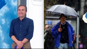 "Salir con paraguas": Alejandro Sepúlveda adelanta todo lo que debes saber sobre la lluvia de esta semana en Santiago