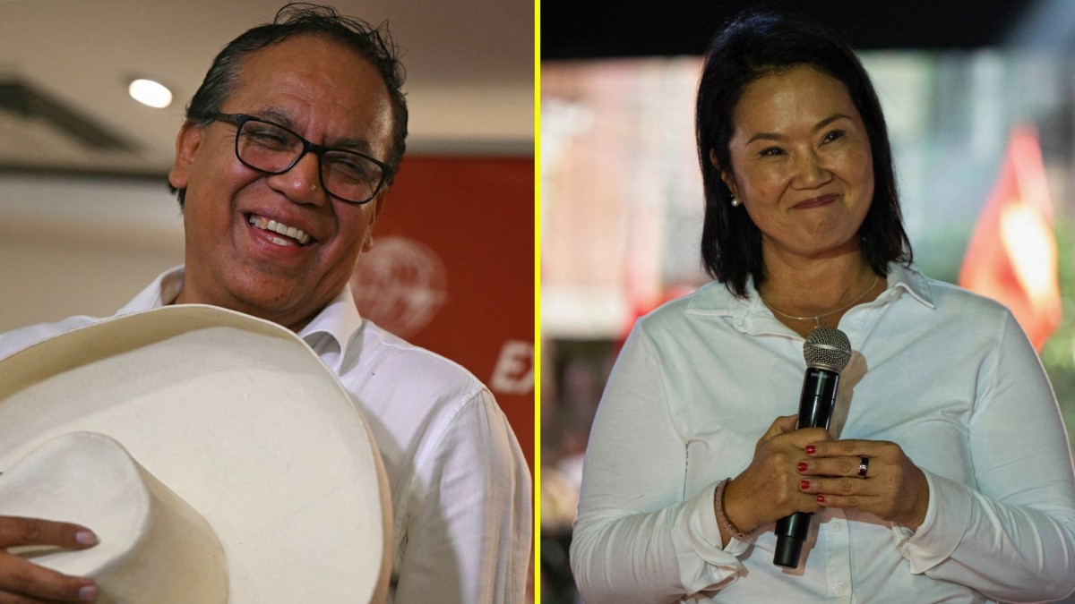 Perú elige este domingo a su nuevo presidente entre Keiko Fujimori y Roberto Sánchez