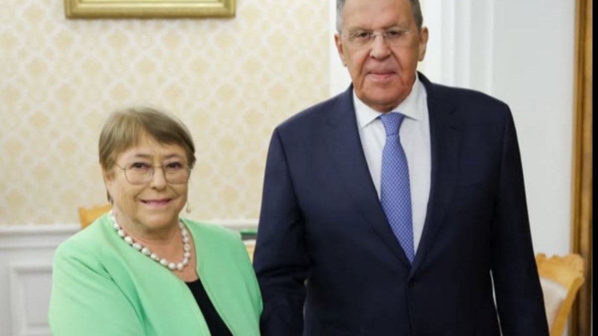 Michelle Bachelet se reunió con canciller ruso en el marco de candidatura a la ONU
