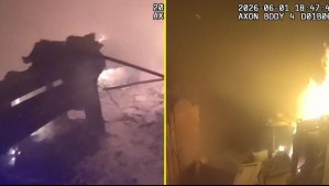 Rescatan a bebé de un incendio en La Pintana: Funcionarios municipales irrumpieron en domicilio y salvaron su vida