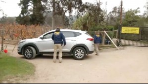 Caso María Ercira: PDI y Fiscalía realizan nuevo operativo en fundo Las Tórtolas por la desaparición de la adulta mayor