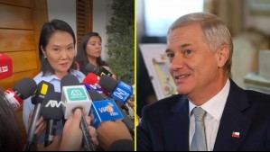 Keiko Fujimori piensa en mejorar la seguridad junto a Chile: "Espero hablar con el Presidente Kast después de culminado el conteo"