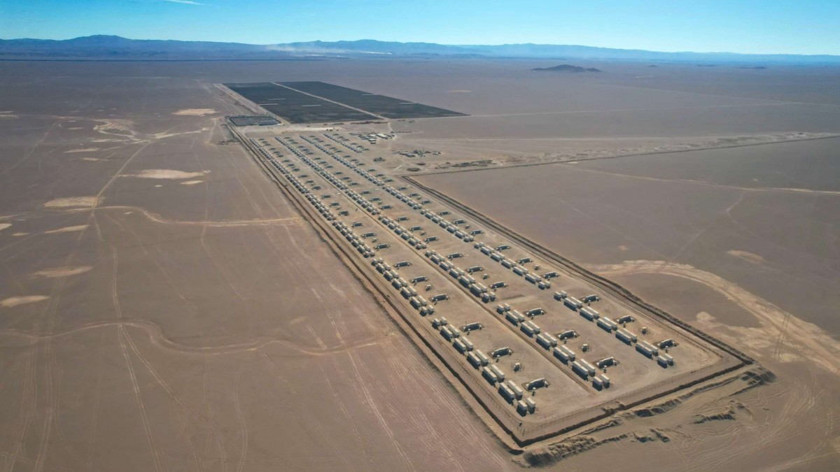 Hito en el norte: Inauguran en María Elena la planta de almacenamiento de baterías más grande de América