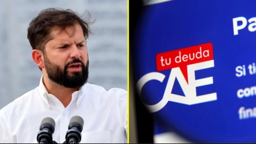 Expresidente Boric alza la voz ante denuncias de deudores del CAE.