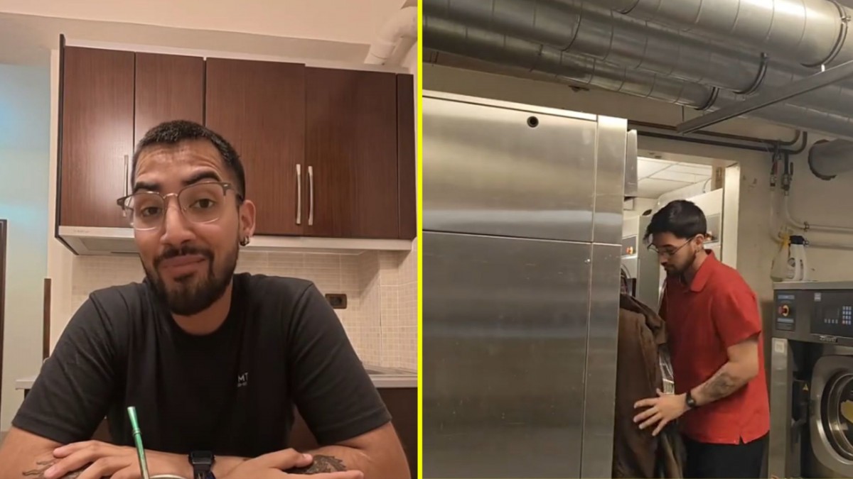 Técnico en enfermería chileno se hizo viral al revelar cuánto gana lavando ropa en Francia