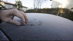 Emiten advertencia por heladas para este jueves en cinco regiones de la zona central: Habrá temperaturas bajo cero