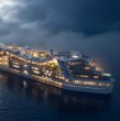 Casi 1,6 kilómetros de largo, 30 pisos y energía nuclear: así es el Freedom Ship, el colosal proyecto que busca construir la primera ciudad flotante para más de 80 mil habitantes.