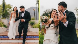 Con el amor de su vida: Gino Mella se casó por el civil con la influencer Vania Rivas