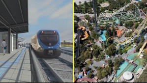 Se estudia una nueva estación de tren: ¿Cómo se podrá llegar al nuevo Fantasilandia en San Bernardo?