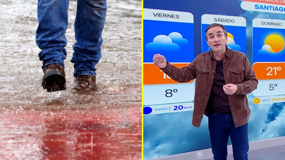 'Lluvia de verdad': Alejandro Sepúlveda revela que habría precipitaciones para el Día del Padre en Santiago