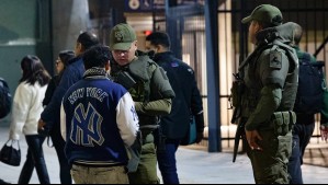 Copamiento en La Reina deja tres detenidos: Uno de ellos mantenía una orden de expulsión vigente