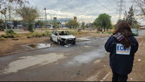 Balacera en Lo Espejo deja un herido grave: Fiscalía indaga homicidio frustrado e incendio de vehículo