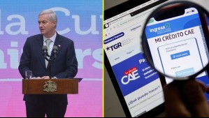 Kast por cobros del CAE: "No buscamos perseguir a nadie, pero que se hagan responsables"