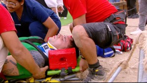 Carlos 'Kaos' Águila sufre accidente en Volverías con tu ex? 2 y es trasladado a centro médico