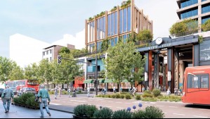 Mercado urbano, plaza y centro de eventos: Así será el "nuevo MUT" que se construye en el centro de Santiago