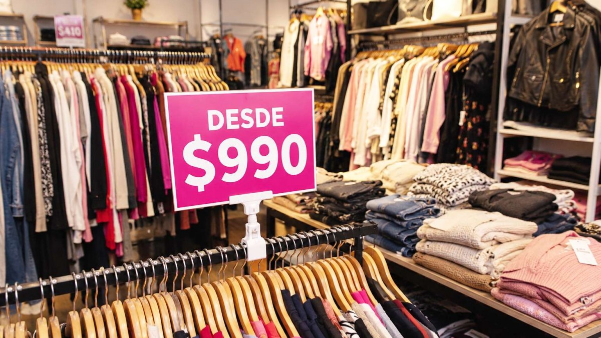 Ropa desde $990: Tienda anuncia remate final de todo su stock antes de mudarse a un local más grande