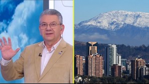 ¿Lloverá para el Día del Padre? Jaime Leyton anticipa jornadas frescas en Santiago