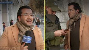 Ni el periodista se salvó: Reportero de Mucho Gusto fue fiscalizado en vivo durante operativo policial