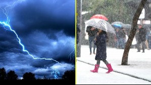 "Vaguada en altura": Emiten aviso por probables tormentas eléctricas y nevadas en 2 regiones de Chile