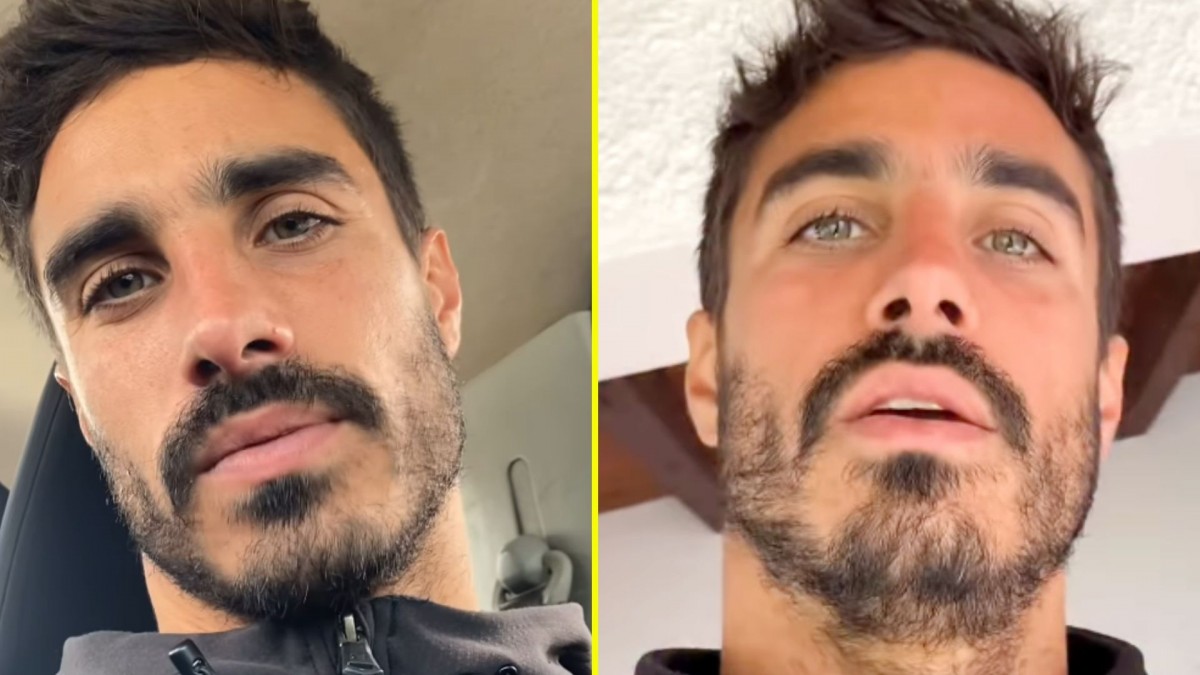 Rescató a tres cachorros y se hizo viral: La historia de Diego Valdivieso, el joven profesor de Ñuble que conquistó a las chilenas