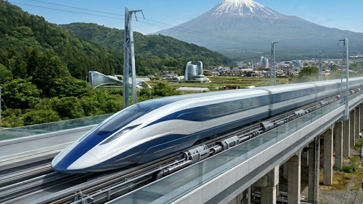 Supera la velocidad de un avión: Moderno tren bala alcanzará los 1.000 km/h gracias a sistema de levitación magnética