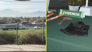 Carabineros detiene a dos sujetos por robo de camión con carga electrónica avaluada en $115 millones en Maipú