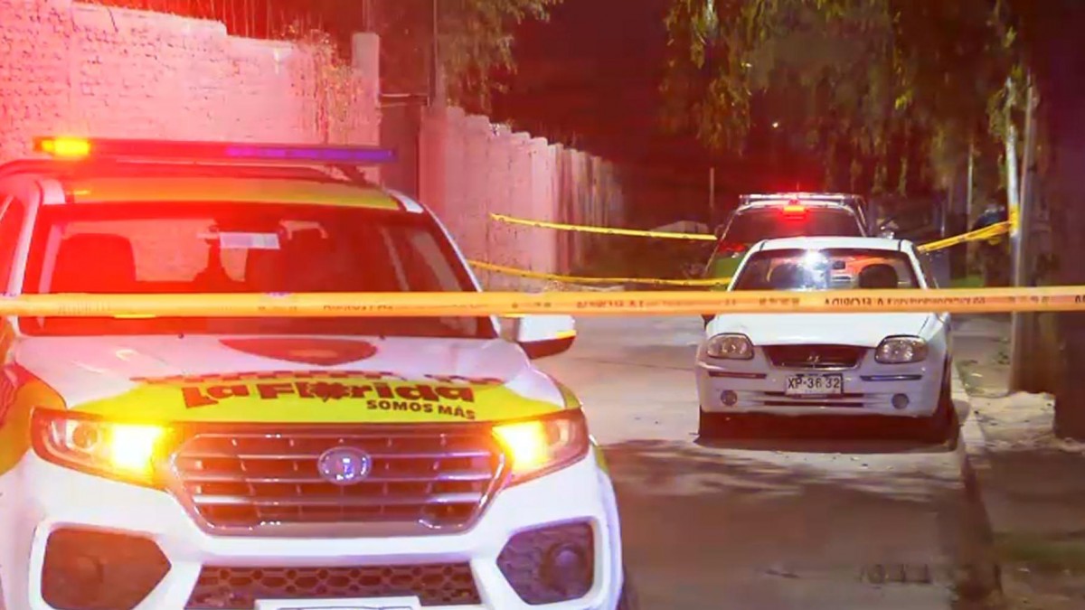 Robo con homicidio en La Florida: Víctima falleció tras recibir impactos balísticos y menor resultó herido