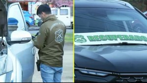 Detienen a dos sujetos tras violenta encerrona en Maipú: Vehículos fueron recuperados gracias a GPS