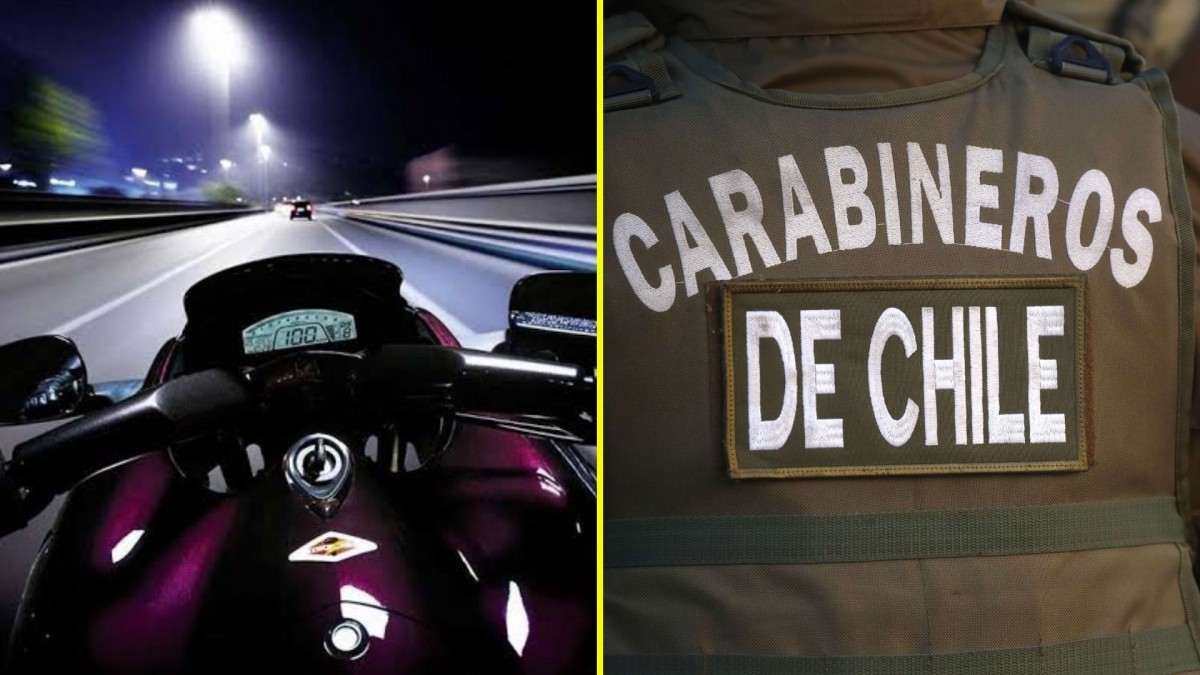 Motociclistas realizan peligrosas maniobras en plena autopista: Registro captó conducción temeraria en importante vía de Santiago