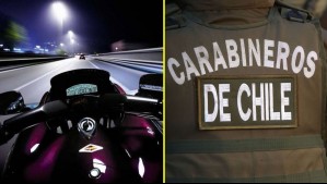 Motociclistas realizan peligrosas maniobras en plena autopista: Registro captó conducción temeraria en importante vía de Santiago