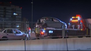 Choque múltiple provoca corte en la Ruta 5 y alta congestión en hora punta