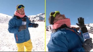 '¿Hay algún chileno en Valle Nevado?': El divertido momento de Roberto Saa con turistas en plenas vacaciones de invierno