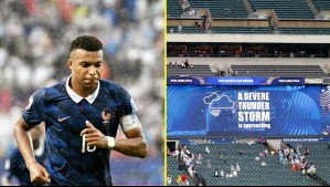 Suspenden partido entre Francia e Irak por alerta de tormenta severa en Filadelfia: Hinchas debieron buscar refugio