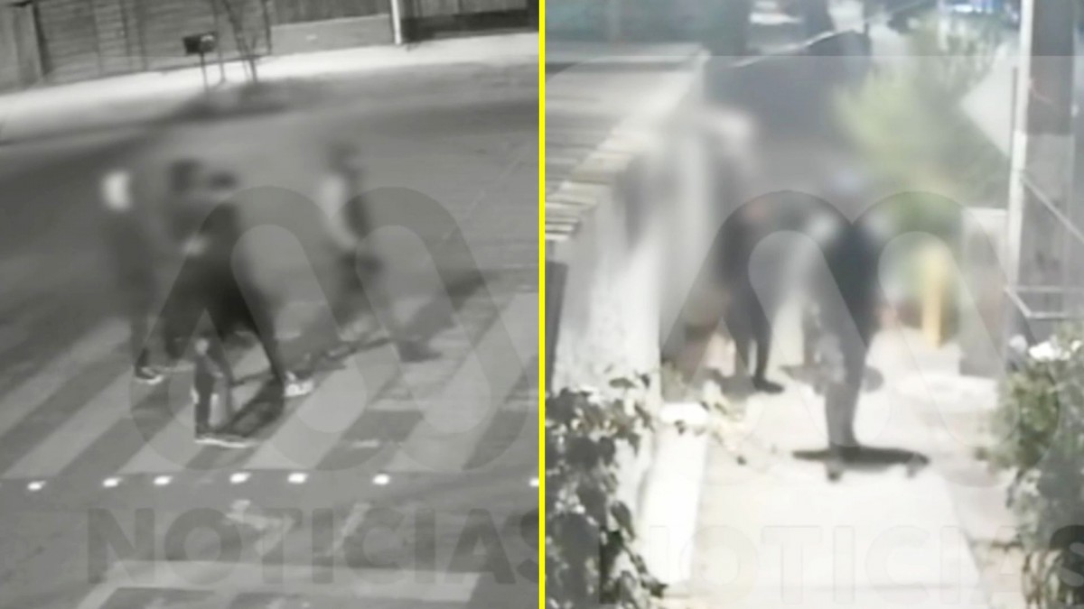 Caminaban a rostro cubierto: Videos captan a presuntos implicados en crimen de niño de 12 años en San Bernardo