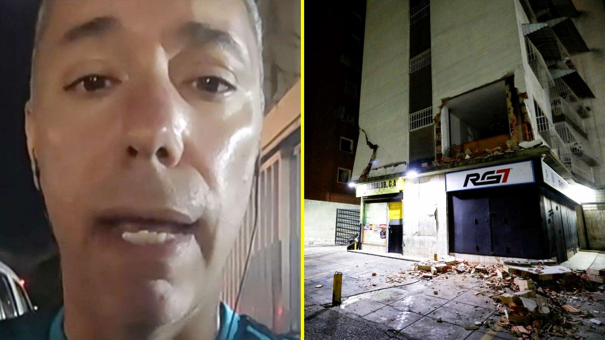 'Hay sitios que están a oscuras': Corresponsal de Meganoticias revela los momentos posteriores al terremoto en Venezuela
