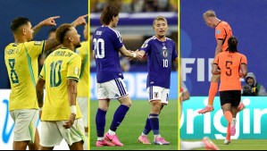 Brasil se enfrentará a Japón: Estos son los cruces confirmados hasta este jueves para los 16vos. del Mundial
