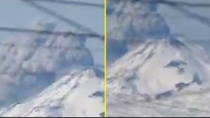 Reportan pulso de cenizas en el Complejo Volcánico Nevados de Chillán
