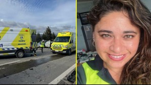 Enfermera del SAMU de Coronel fallece tras accidente de tránsito ocurrido mientras acudía a una emergencia