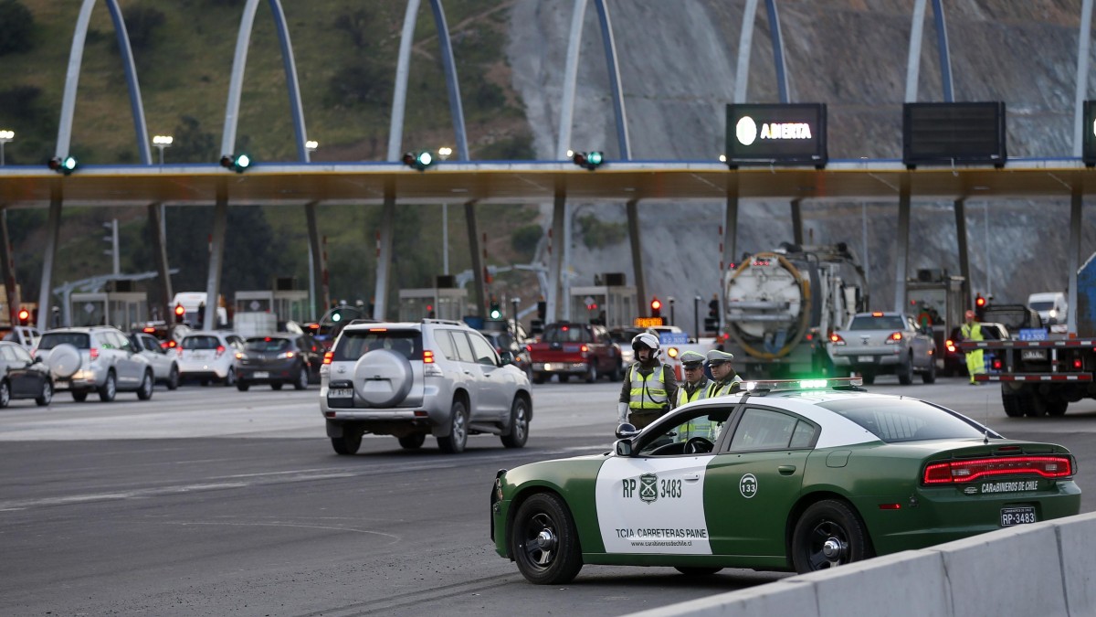 Balance carretero por fin de semana largo: Un fallecido y 28 detenidos a nivel nacional