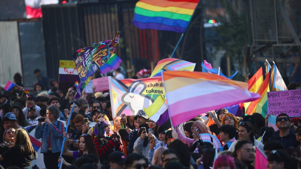 Más de 100 mil personas participaron en la Marcha del Orgullo en Santiago