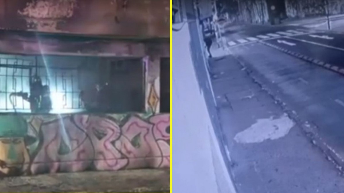 Sujeto tendría una orden de alejamiento: Carabineros investiga presunta intencionalidad en incendio de vivienda en Santiago