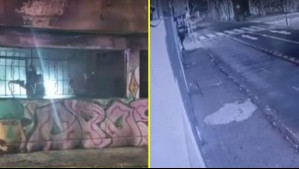 Sujeto tendría una orden de alejamiento: Carabineros investiga presunta intencionalidad en incendio de vivienda en Santiago