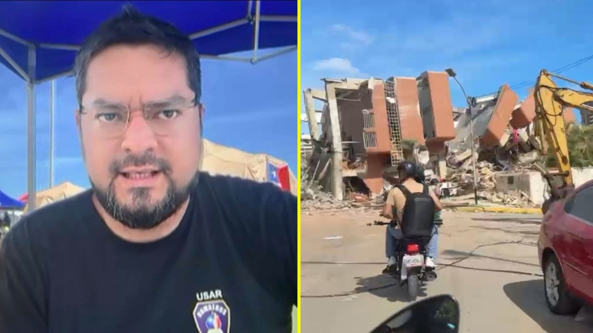 'Todavía hay posibilidades de encontrar sobrevivientes': Equipo chileno USAR continúa labores de rescate en Venezuela