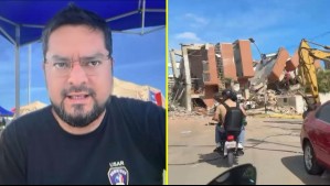 'Todavía hay posibilidades de encontrar sobrevivientes': Equipo chileno USAR continúa labores de rescate en Venezuela
