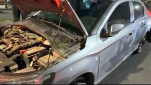 Detienen a conductor de vehículo robado tras persecución en San Bernardo: Intentó atropellar a un carabinero
